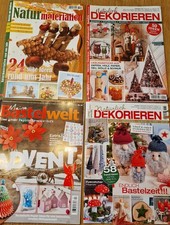 Natürlich Dekorieren Lena Bastelwelt 4 Zeitschriften Winter Herbst Weinachten
