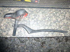 WITTKOP Fahrradsattel Leder Sattel GEL inkl Regenschutz