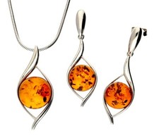 Echtes 925 Silber SCHMUCKSET