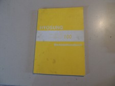 08.1996 Reparatur Wartung Werkstatthandbuch  Hyosung cab 100