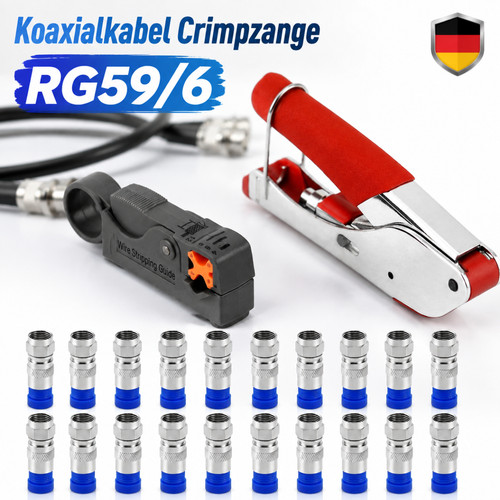 Koaxialkabel crimpzang - koaxialkabel,