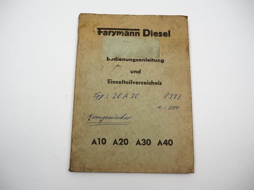 Orig farymann diesel - diesel, 20