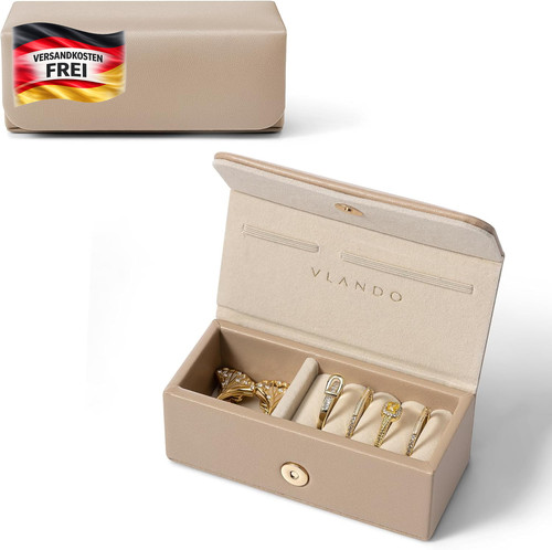 Kleine reisefertige schmuckbox - kleine,
