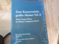 Erste Konzertstücke grosser