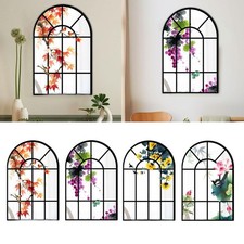 Bogenfenster-Wandspiegel