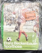 Vintage Adidas glanz Shorts Beckenbauer  neu, 80er D3
