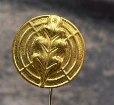 SCHÜTZENNADEL: goldfarben