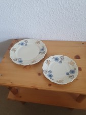 2 Teller Bareuther Bavaria  Porzellan Zierteller Trödel Sammler 
