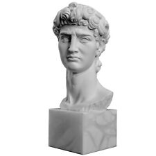 Gesicht von David Skulptur aus