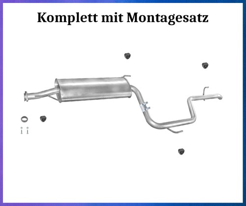 Endschalldämpfer für