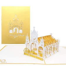 3D Karte „Goldhochzeit"