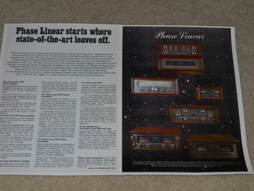 Phase linear 1976 - phase, pg