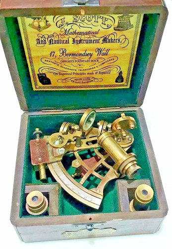 Scott antik sextant - sextant, maritim
