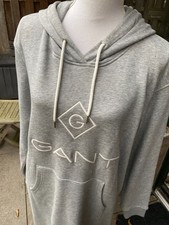 FIRMA GANT-SWEAT- KLEID mit KAPUZE - FARBE  GRAU- Grösse XXL