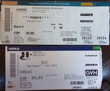 2 Alte Ostrock Tickets SILLY