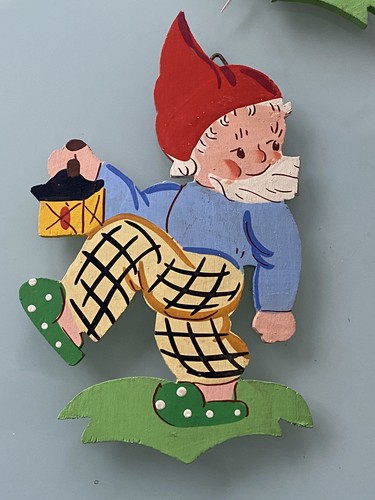 Märchen holzbild zwerg - holzbild, 355