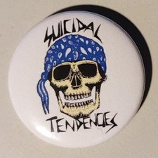 Suicidal tendencies button - tendencies, hc