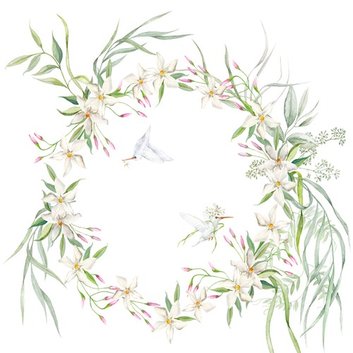 Servietten papier 33x33cm - 20,