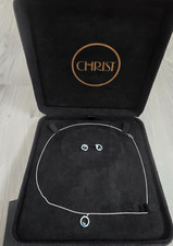 CHRIST Schmuckset Weißgold