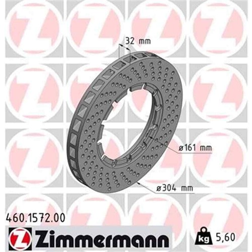 Zimmermann bremsscheibe - 2x,