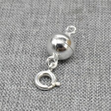 925 Sterling Silber runder