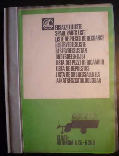 Claas ladewagen autonom k25 - autonom, +