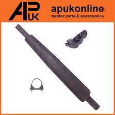 Auspuff Endtopf mit Schelle &