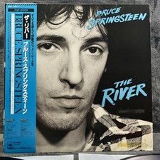 Bruce Springsteen – The River Japan Pressing 2LP Vinyl 12" Record OIS OBI Rock