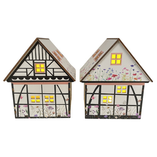 Abc home led deko häuser - home, deko-häuser