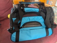 Hunde Tasche,Flugtasche,Welpentasche,Blau,Top