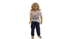Künstlerpuppe puppe monika - künstlerpuppe,