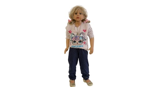 Künstlerpuppe puppe monika - künstlerpuppe,