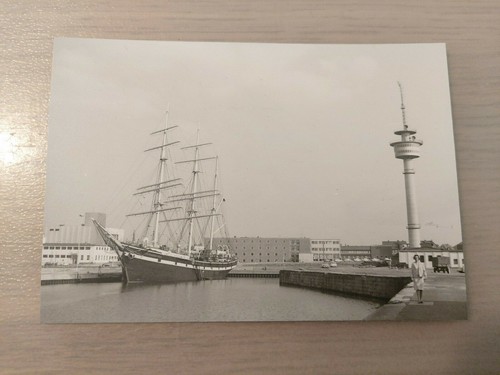 Postkarte segelschiff seute - postkarte,