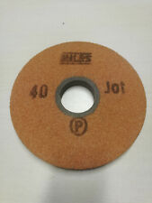 200mm Ø Niles Doppelschleifer Schleifscheibe 40 Jot  51mm Ø Schleifbockscheibe