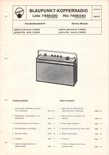 Blaupunkt lido 7658220 rio - blaupunkt,