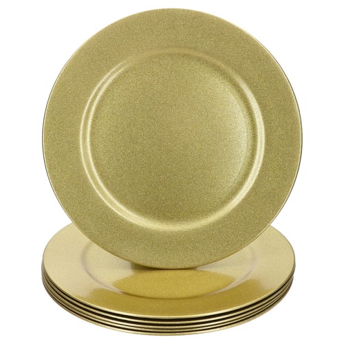 Platzteller gold glitzer - platzteller,