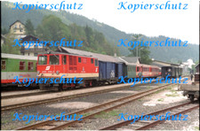 24x36 NEGATIV  +DATEI! ÖBB Österreich Diesellok 2095.008 vor Zug Lunz a See '92