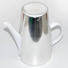 Melitta Kaffeekanne 23cm Warmhaltekanne mit Alu Haube 50er 60er Jahre