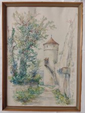 Original Aquarell Franz