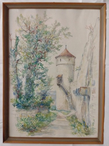 Original aquarell franz - original,