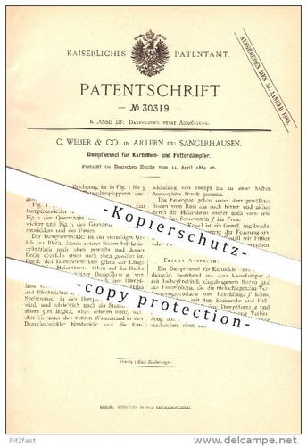 Original patent weber - -,