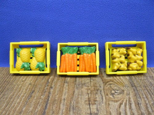 Stiege gemüse obst - 3x,