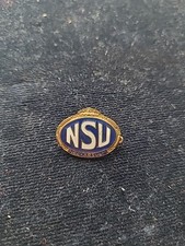 NSU Neckarsulm Fahrrad Motorrad Anstecknadel Abzeichen, emailliert, alt, 