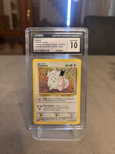 Clefairy cgc - clefairy, 10