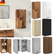 Wand Badschrank Badezimmerschrank Hängeschrank Wandschrank Holzwerkstoff vidaXL