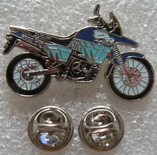 Pin Anstecker Suzuki DR Big 800 blau blue Motorrad Motorbike Moto Art. 0044