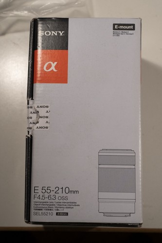 Sony 210mm 6 - 55-210mm, 4.5-6.3