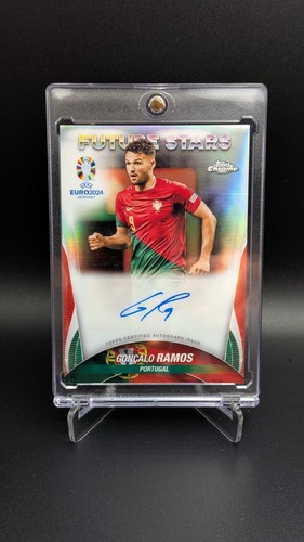 Goncalo ramos auto - ramos, topps