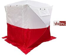 Bauzelt rot weiß, Faltzelt, Montagezelt