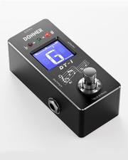 Donner DT-1 Chromatic Guitar Tuner Pedal 2 Mode Fast Accurate Tuning With Screen